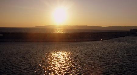 coucher de soleil
